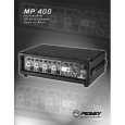 PEAVEY MP400 Owners Manual